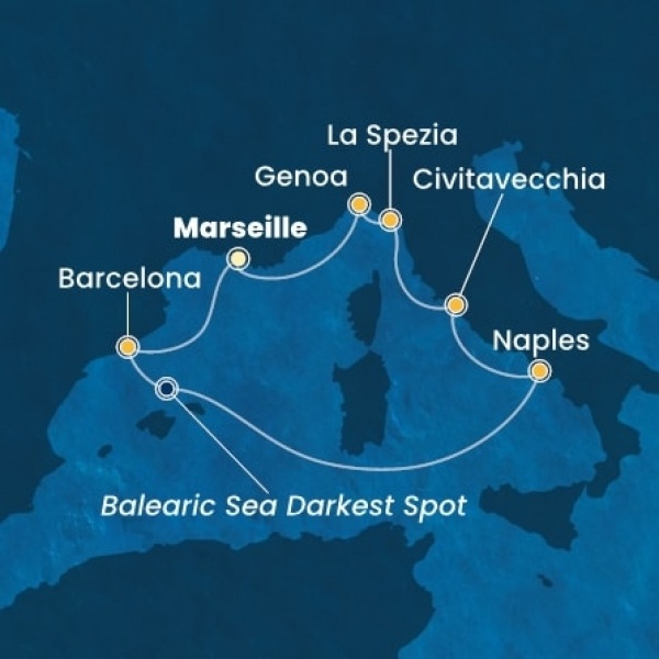 Costa Toscana - Franciaország, Spanyolország, Olaszország