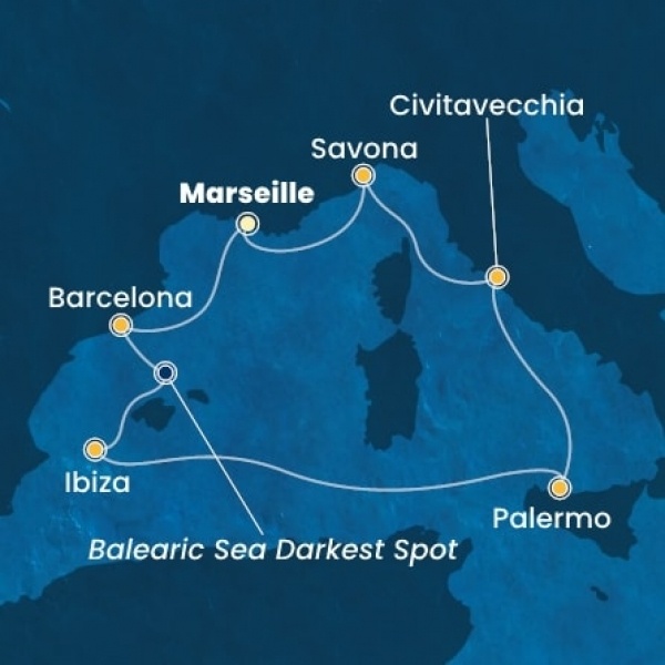 Costa Smeralda - Franciaország, Spanyolország, Baleár-szigetek, Olaszország