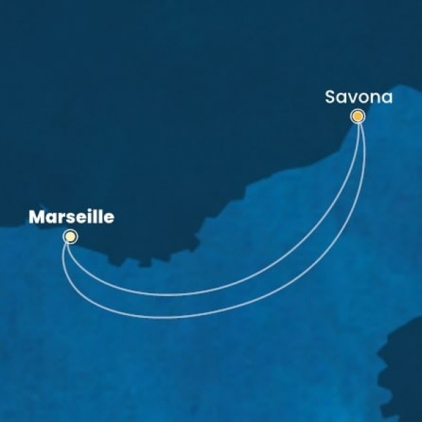 Costa Pacifica - Franciaország, Olaszország