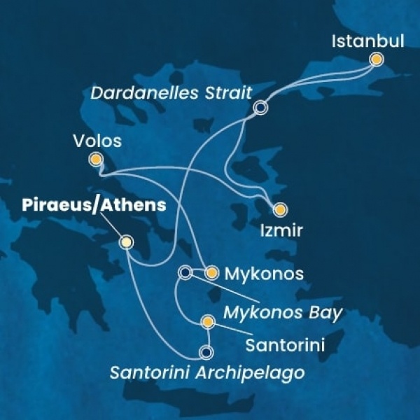 Costa Fortuna - Görögország, Törökország