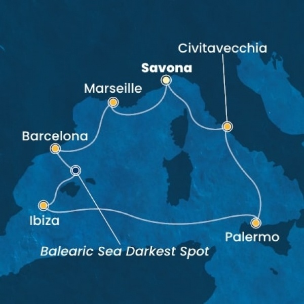 Costa Smeralda - Olaszország, Franciaország, Spanyolország, Baleár-szigetek