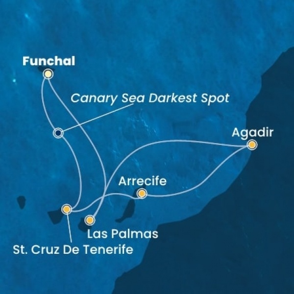 Costa Fortuna - Madeira, Kanári-szigetek, Marokkó