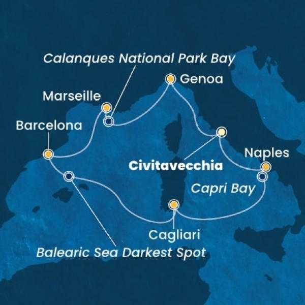 Costa Toscana - Olaszország, Franciaország, Spanyolország