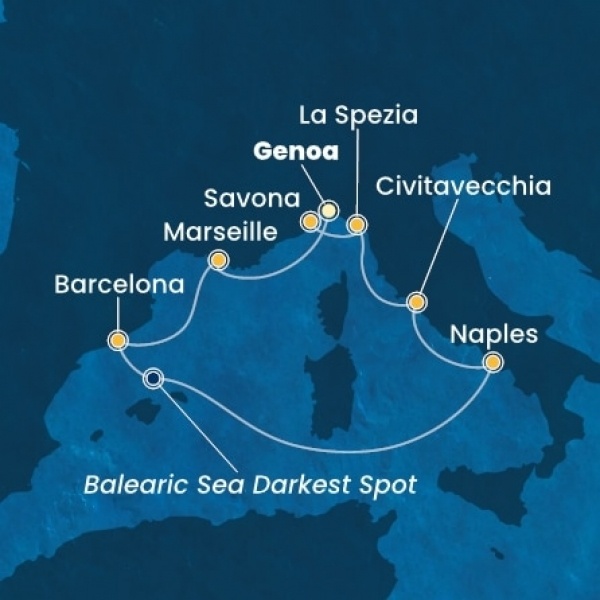 Costa Toscana - Olaszország, Franciaország, Spanyolország