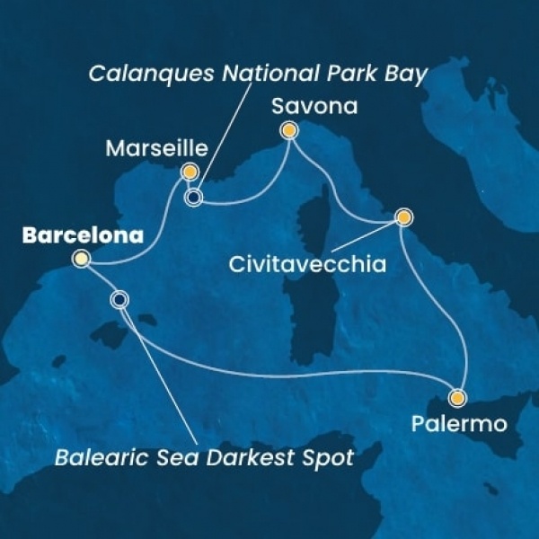 Costa Smeralda - Spanyolország, Olaszország, Franciaország