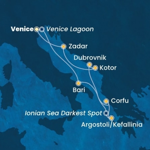 Costa Deliziosa - Olaszország, Görögország, Horvátország, Montenegro