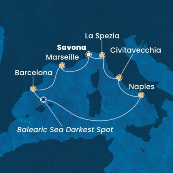 Costa Toscana - Olaszország, Franciaország, Spanyolország