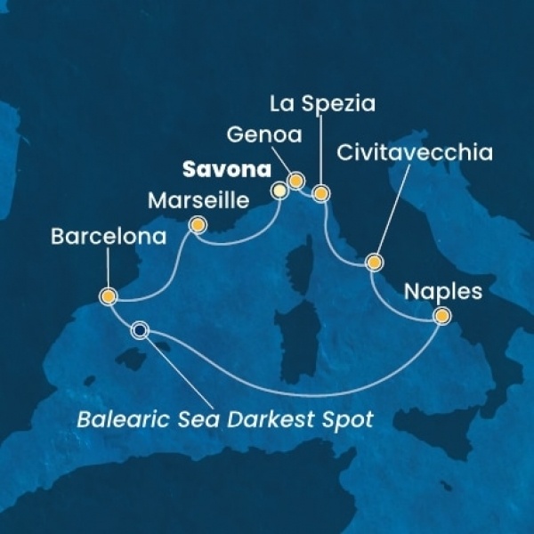 Costa Toscana - Olaszország, Franciaország, Spanyolország