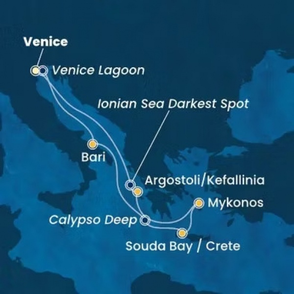 ÉGEI CSODÁK - Costa Deliziosa csoportos hajóút magyar idegenvezetővel | HJTD - HAJÓUTAD