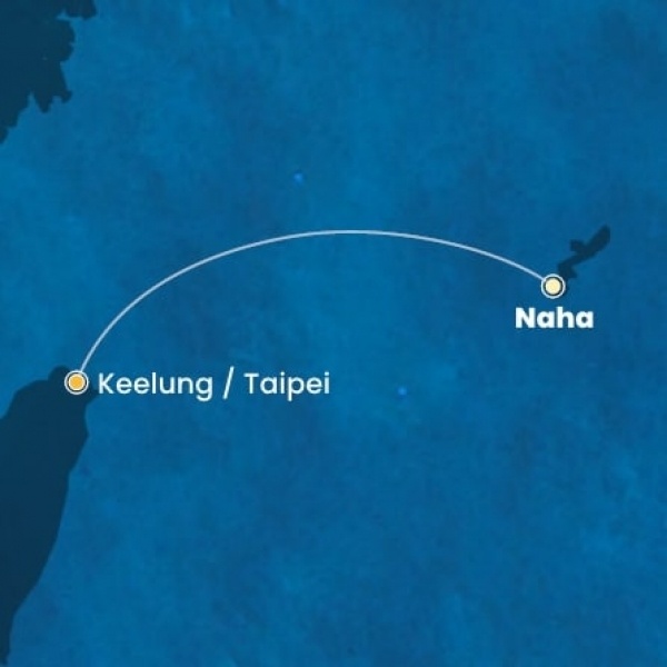 Costa Serena - Japán, Taiwan