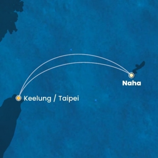 Costa Serena - Japán, Taiwan