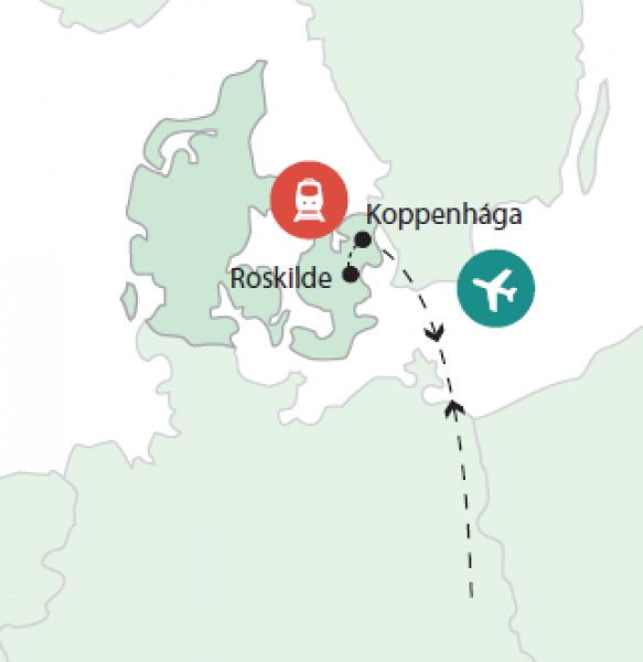 Koppenhága és Roskilde