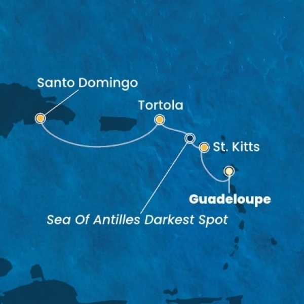 Costa Fascinosa - Holland Antillák (ABC-szigetek), Virgin szigetek