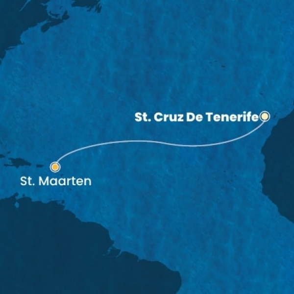 Costa Fascinosa - Kanári-szigetek, Holland Antillák (ABC-szigetek)