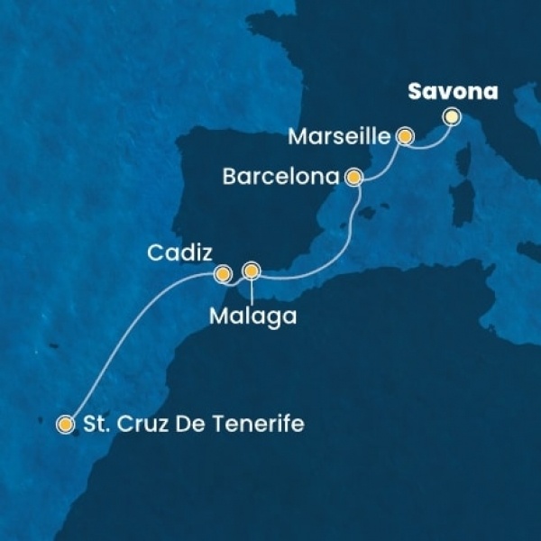 Costa Smeralda - Olaszország, Franciaország, Spanyolország, Kanári-szigetek