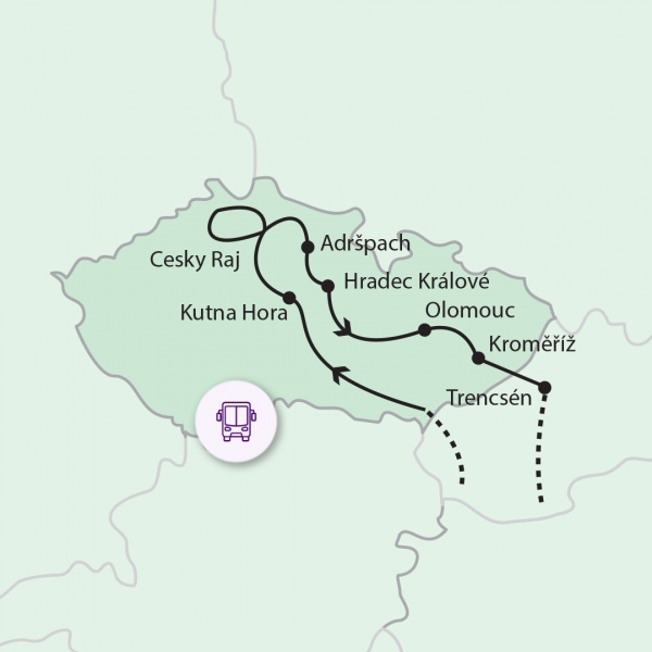 Kirándulás a Cseh Paradicsomba