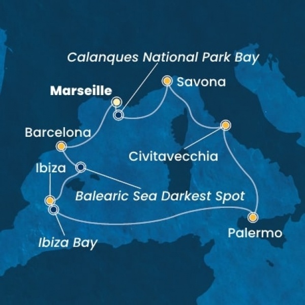 Costa Smeralda - Franciaország, Spanyolország, Baleár-szigetek, Olaszország