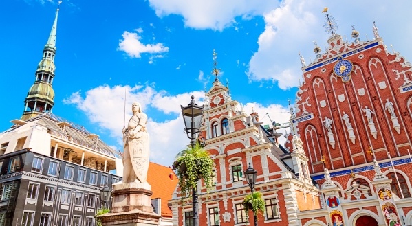 Baltikumi panoráma repülővel