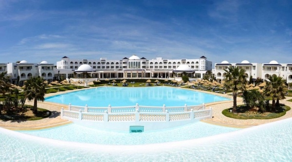 Royal Tulip Taj Sultan ***** Yasmine Hammamet repülővel