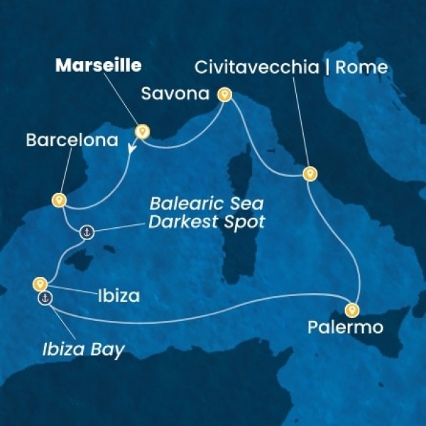 Costa Smeralda - Franciaország, Spanyolország, Baleár-szigetek, Olaszország
