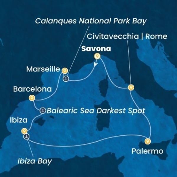 Costa Smeralda - Olaszország, Franciaország, Spanyolország, Baleár-szigetek