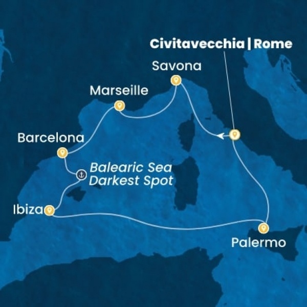 Costa Smeralda - Olaszország, Franciaország, Spanyolország, Baleár-szigetek