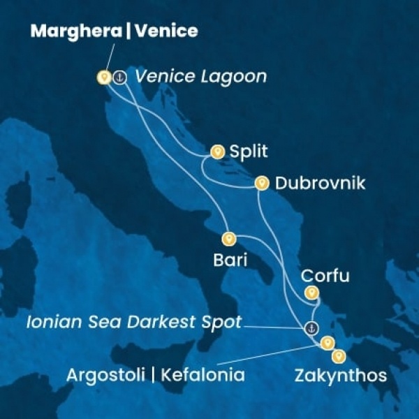 Costa Deliziosa - Olaszország, Görögország, Horvátország