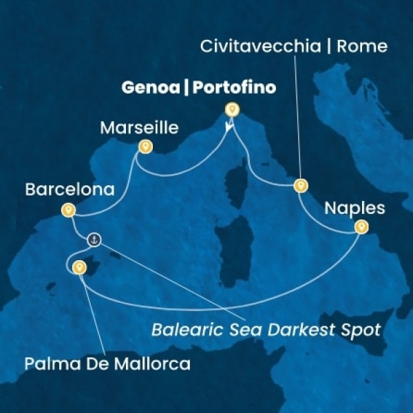 Costa Toscana - Olaszország, Franciaország, Spanyolország, Baleár-szigetek