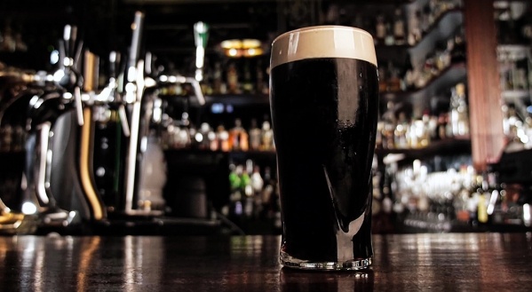 Karácsonyi fények Dublinban