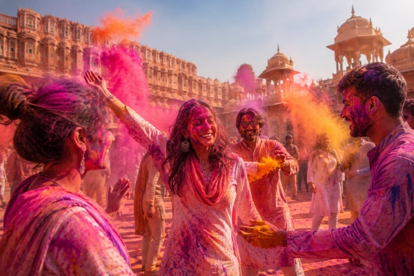 India Körút - Klasszikus Élmények A Holi Ünnepén