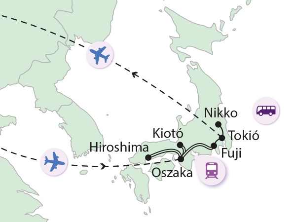 Japán cseresznyevirágzáskor